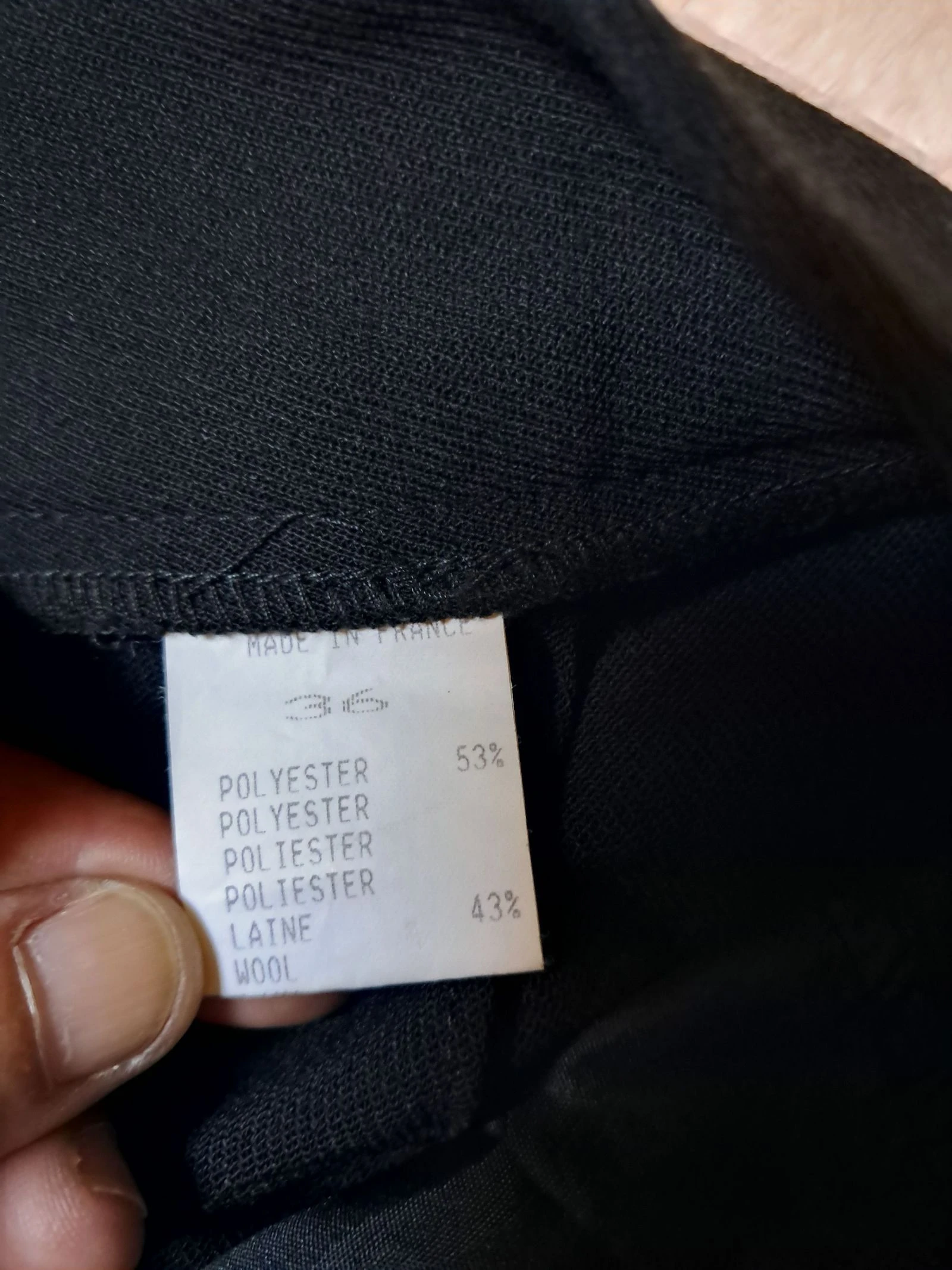Klassieke korte broek, wijde pijpen. Caroll. Maat S – photo 7